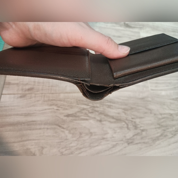 Louis Vuitton MARCO Wallet Billfold Damier Ebene VIntage Authentic - Picture 6 of 11